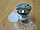 Скляний умивальник Roza + змішувач "водоспад", комплект, фото 2