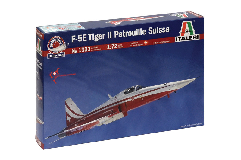 F-5E Tiger ll Patrouille Suisse. 1/72 ITALERI 1333