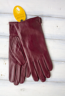 Женские кожаные перчатки Shust Ариана марсала