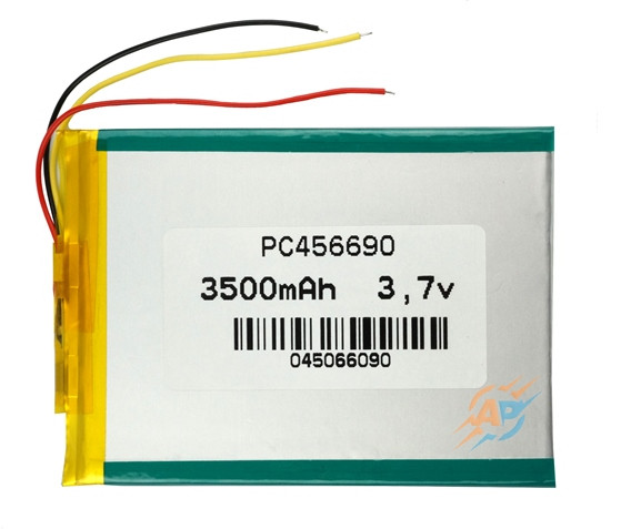 Акумулятор 3500mAh 456690 LG для планшетів на 3 контакту (3 pin), фото 1