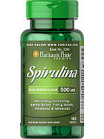 Спіруліна Puritan's Pride Spirulina 500mg 100tab