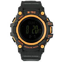M-Tac годинник тактичний Adventure чорний / помаранчевий