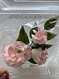 Кондитерська прикраса "Віточка Еустоми тонована рожева" ТМ "Slado", фото 3