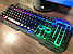 Клавіатура дротова Led Backlight GK-900 / Дротова ігрова клавіатура з підсвіткою, фото 7