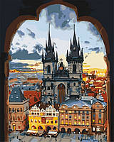 Картина по номерам Злата Прага, 40x50 (КНО3568)