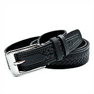 Дитячий шкіряний ремінь Weatro rmnd-30ua-002 Чорний, фото 2