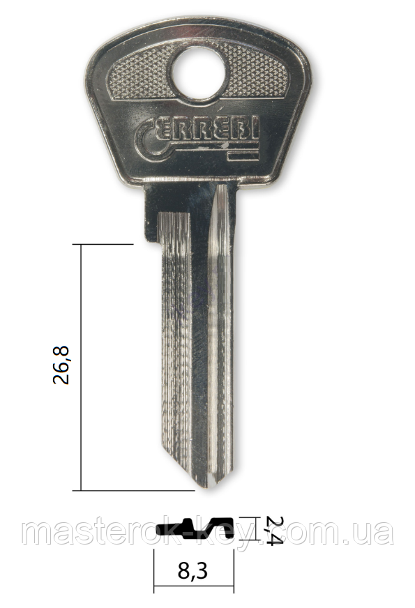 Заготівка ключа TAL-3