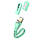 Кабель Baseus Type-C Bracelet 0.22m, Mint Green (CATFH-06A), фото 4