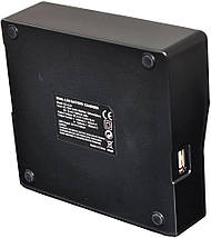 Зарядний пристрій для акумуляторів Panasonic DMW-BLF19/DMW-BLF19E, фото 2
