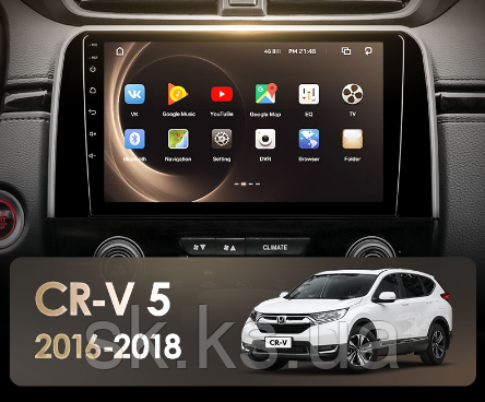Junsun 4G Android магнітолу Honda CRV CR-V 5 RT RW 2016 — 2018