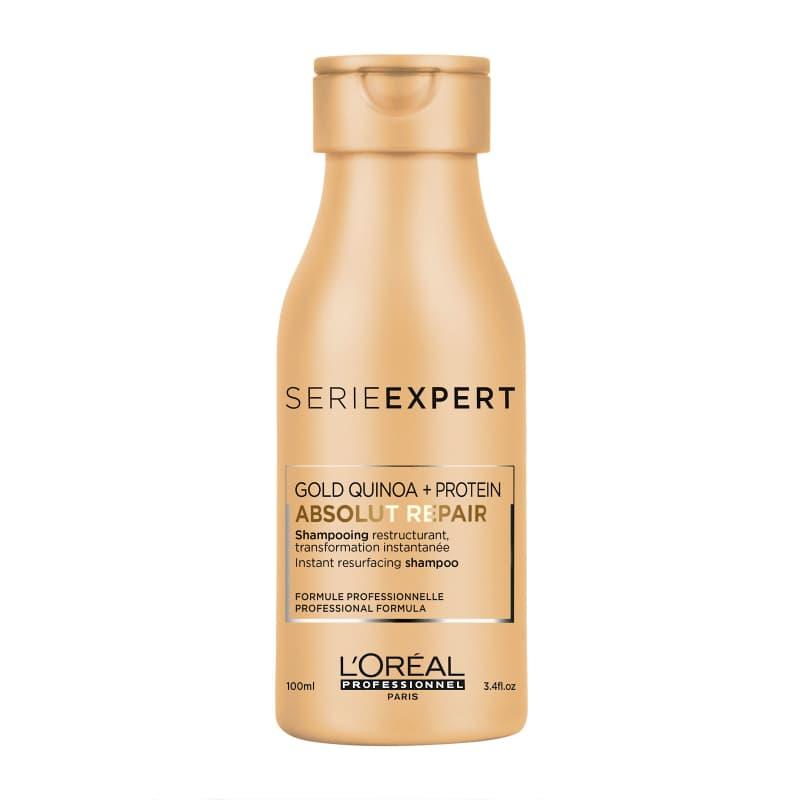 Шампунь для глубокого восстановления поврежденных волос Absolut Repair Lipidium Gold Quinoa + Protein 100 ml
