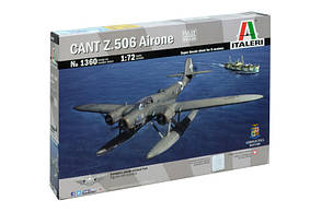 CANT Z 506 AIRONE. Збірна модель італійського гідросамолету в масштабі 1/72. ITALERI 1360