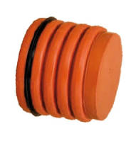 Корок-заглушка, для гофрованої двохшарової каналізації InCor, K2-KAN