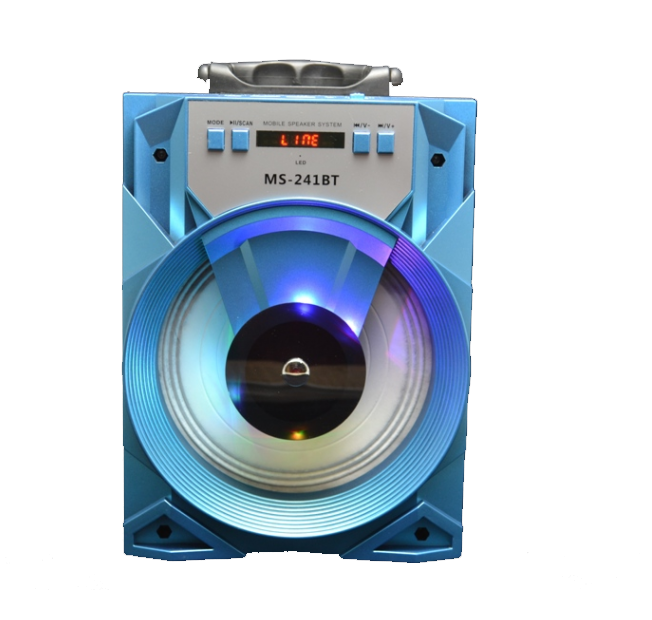 Акустична система RIAS MS-241BT 2.1 Blue (2_005929)