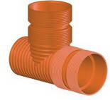 Трійник InCor  90°, для двохшарової гофрованої каналізації InCor, K2-KAN