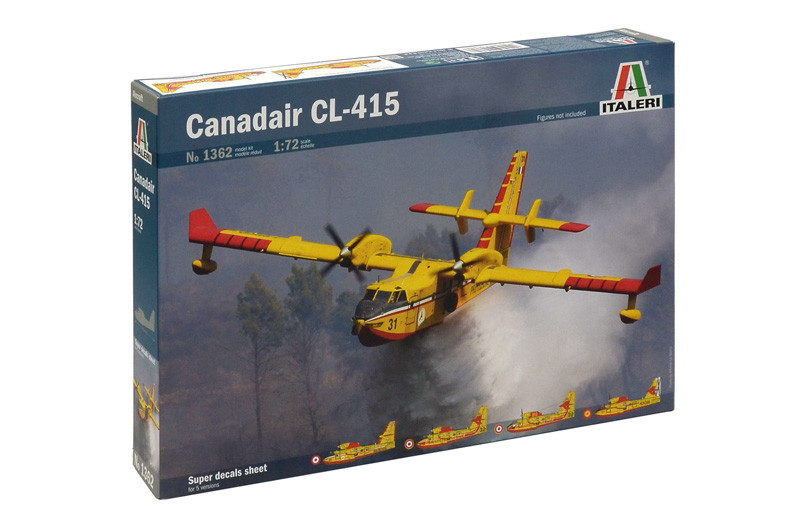 Пластикова модель літака CANADAIR CL-415. 1/72 ITALERI 1362