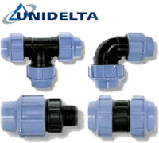 Муфта, d 110-110 мм, Unidelta, зажімная, з'єднувальна, фото 5