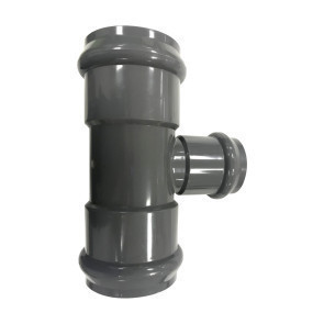 Трійник НПВХ d 315х110х315/90°, напірний, редукційний, розтрубний, фото 1