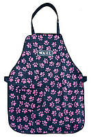 Фартух грумера Wahl Paw Print Apron Pink з лапками
