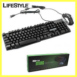 Клавіатура Gaming Petra MK1 Keyboard mouse + Мишка