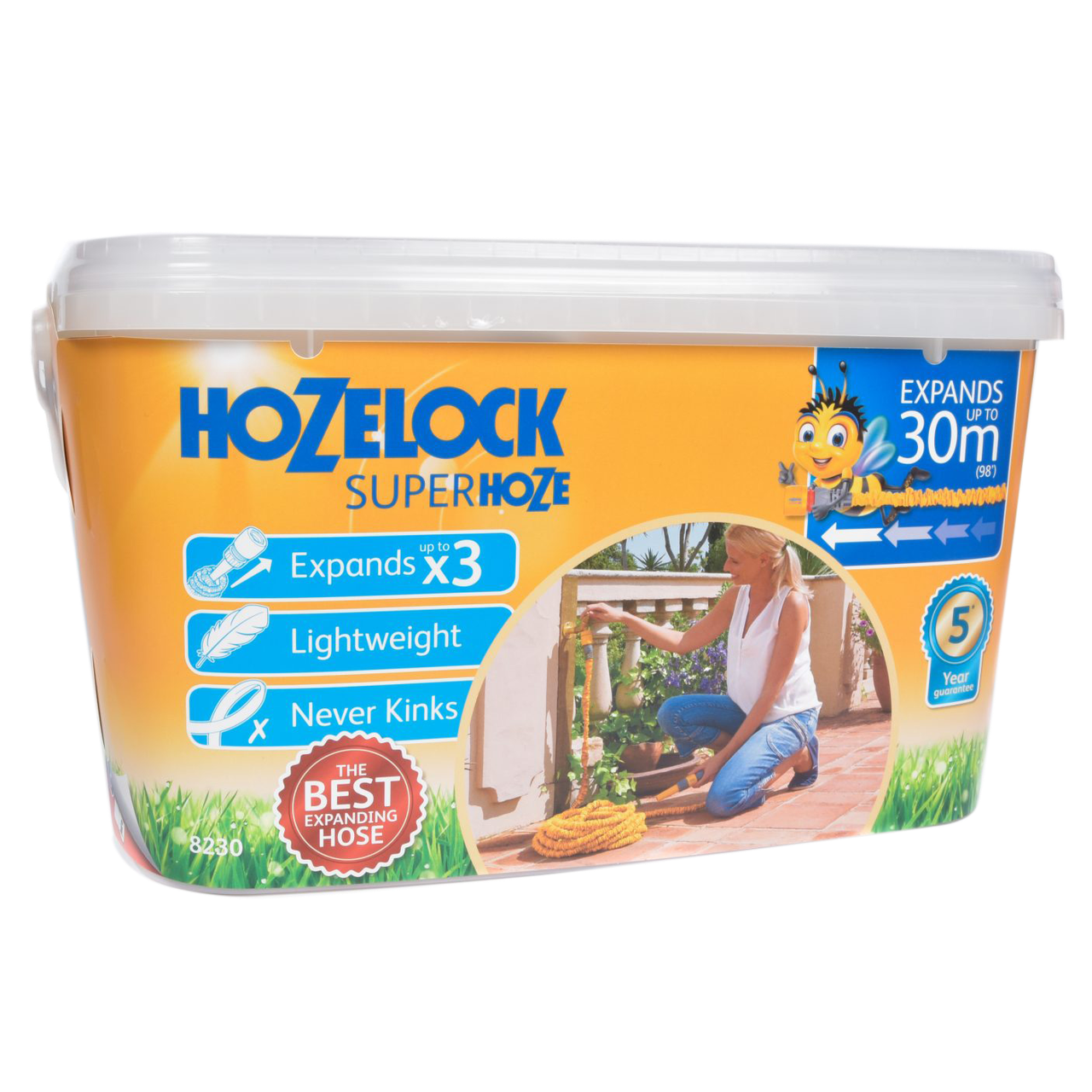Шланг Hozelock 8230 розтягується Superhoze 30 м