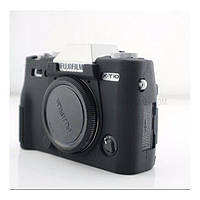 Захисний силіконовий чохол для фотоапаратів FujiFilm XT10, XT20 - чорний
