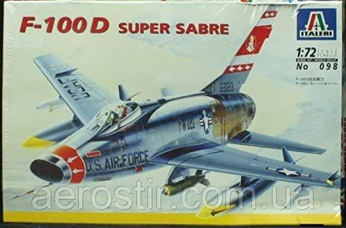 F-100D Super Sabre 1/72 Italeri 098