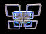 Стельова світлодіодна люстра квадрати з пультом та підсвічуванням до 30 кв.м колір Коричневий 160 Ват Linisoln 5543/4+4 CF 3color, фото 8
