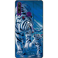 Силіконовий чохол бампер для Huawei Y6p з малюнком Тигри