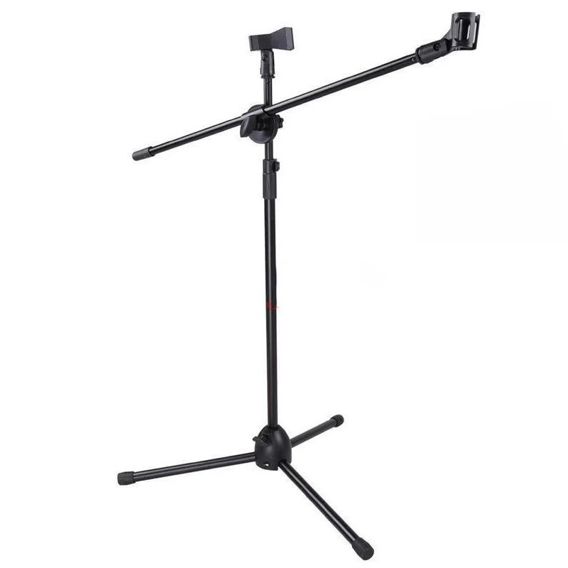 Стійка для мікрофону підлогова RIAS 123 см Black (4_00025)