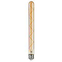 LED лампа Эдисона T-300 Amber (8w) W -ообразные нить "NEW"