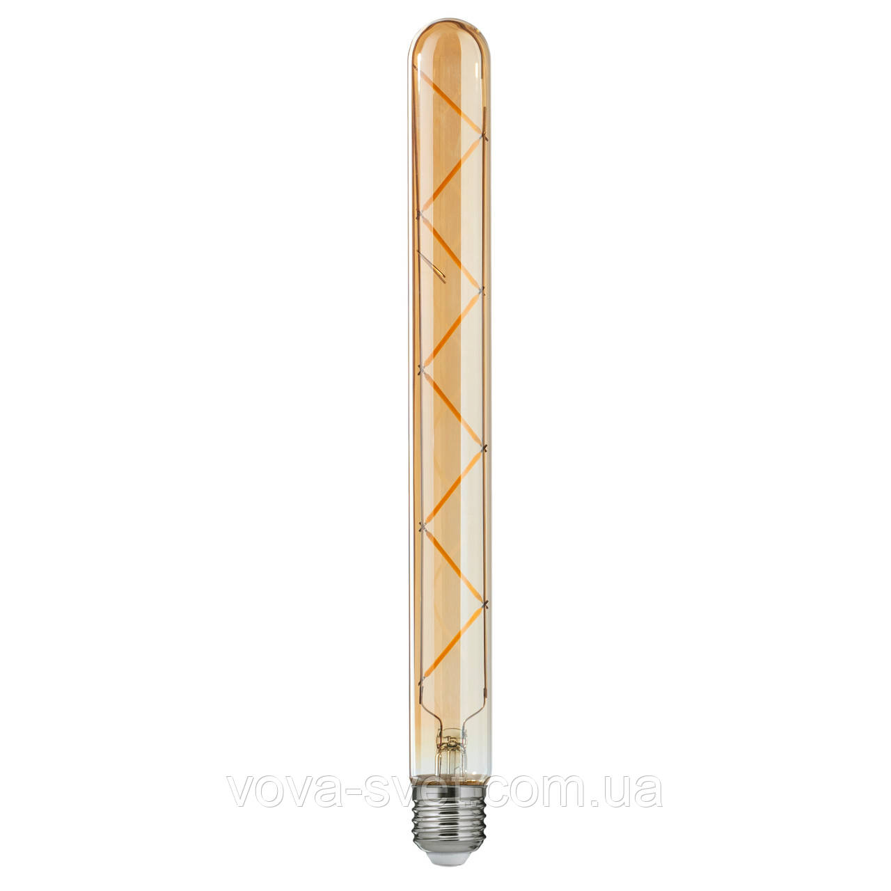 LED лампа Эдисона T-300 Amber (8w) W -ообразные нить "NEW" - фото 1 - id-p1227897089