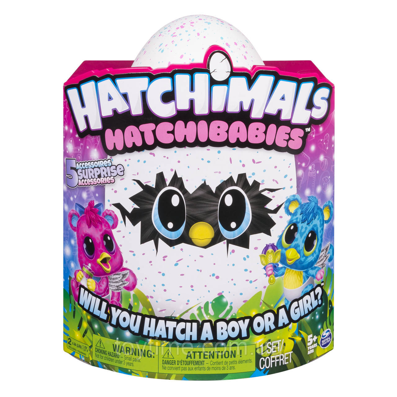 Хетчималс Хетчиббиз Чубастик Spin Master/Hatchimals HatchiBabies Chipatree Hatching Egg