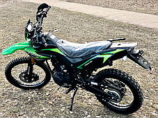 Мотоцикл Forte FT250GY-CBA (зелено-чорний), фото 3