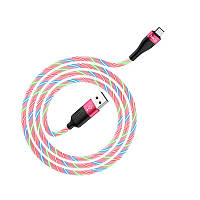 Кабель HOCO Micro USB Charming Night U85, червоний