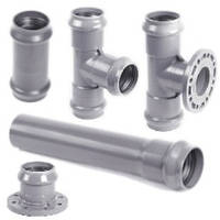 Труби та фітинги НПВХ для систем зовнішнього напірного водопроводу