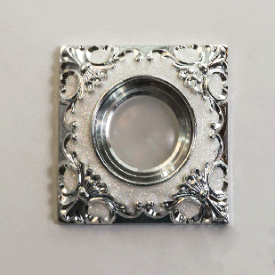 Точковий світильник з гіпсу під лампочку MR 16 D-4224CR