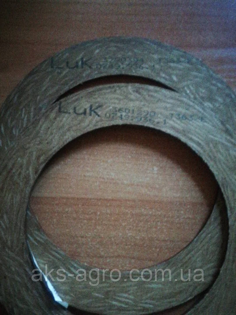 749936.1 LUK Фрикційна накладка 648507 жатки Claas 648507 648507.1 749936.0 812687.2