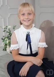 Ошатна шкільна блузка для дівчинки Colabear Туреччина 684431 Білий 158 см  ⁇  Шкільна форма для дівчаток