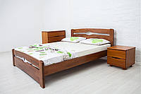 Односпальне ліжко Олімп "Нова" в спальню,дитячу з букового щита 80*190