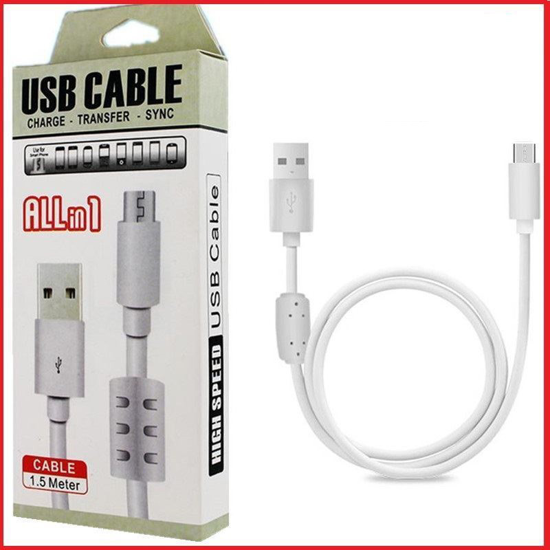 Кабель High Quality Micro USB 2А Феррит Шнур 150 см.