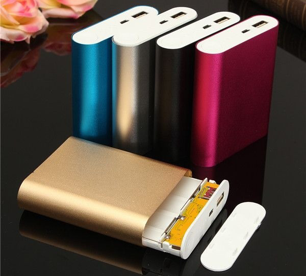 Power Bank 5 В 2.1 A USB 4 x 18650 Акумулятор Li-Ion Корпус Зарядний
