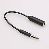 Перехідник Jack 3.5 мм на Jack 3.5 мм 4pin Штекер Аудіо Роз'єм Стерео, фото 6
