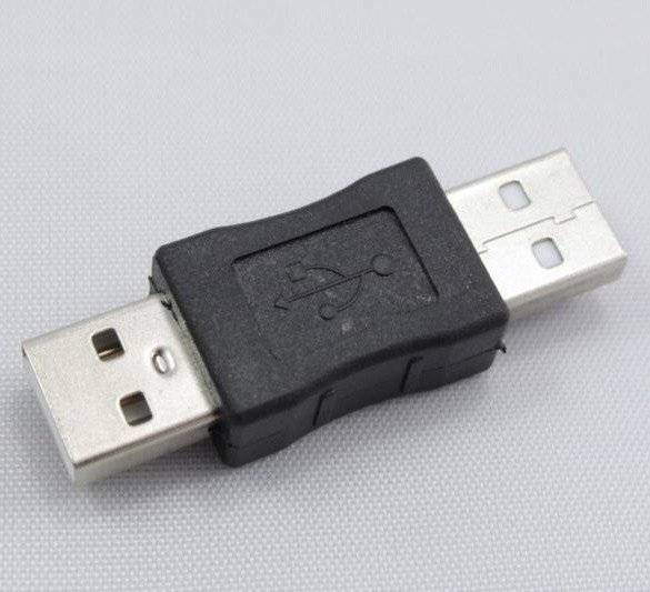 Адаптер Перехідник USB2.0 (тато) на USB2.0 (тато), фото 1