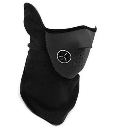 Лижна напівмаска балаклава/Баф зимовий флісовий, фото 1