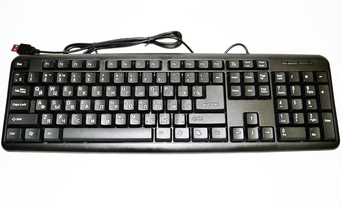 Клавіатура KEYBOARD X1 K107 USB Дротова