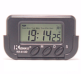 Годинник KK-613D Будильник + Секундомір + Календар + Тримач, фото 3