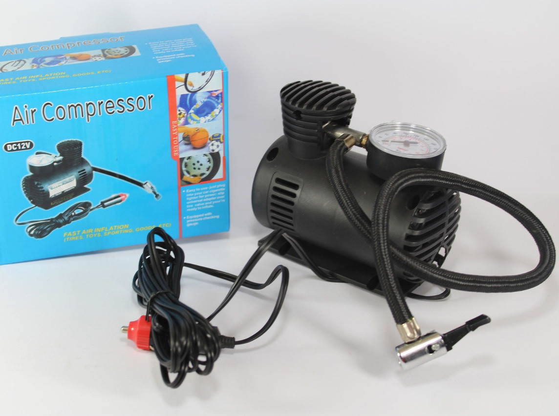 Автомобільний компресор 12 V 300 PSI Автомобіль Велосипед Насос