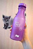Пляшка для спорту матова BPA Free 550 мл як My Bottle +спортивна, фото 5
