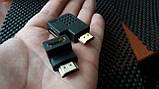 Перехідник HDMI 90,270 градусів, вертикальний, горизонтальний хд, фото 8